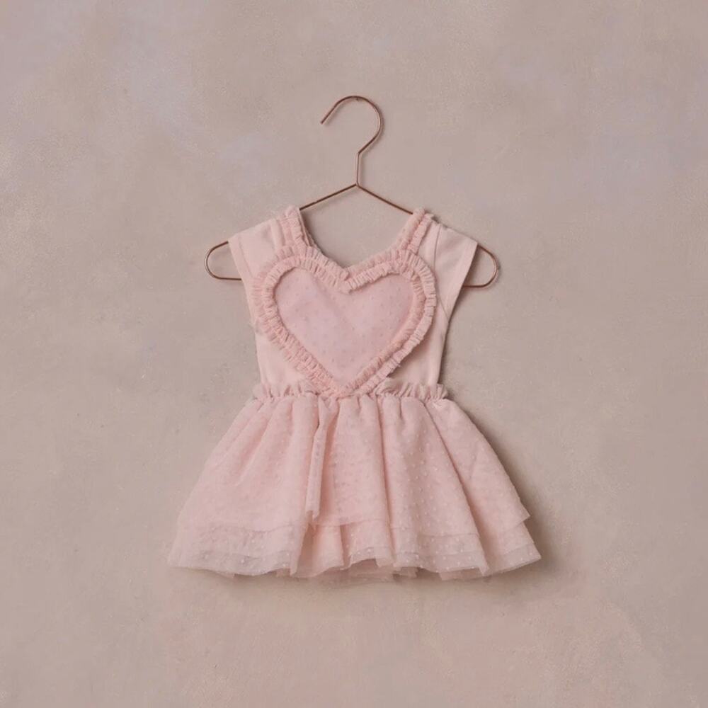 NEW Noralee Coraline Dress & Leo Set in Blush Pink, 12m, NWT